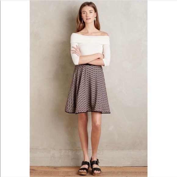 Anthropologie Dresses & Skirts - Anthropologie Eva Franco Fox Print Palisades Women’s Swing Circle Skirt